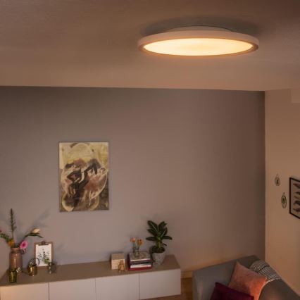 Philips - LED Prigušiva stropna svjetiljka Hue LED/19W/230V 2200-6500K + daljinski upravljač