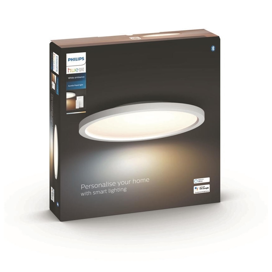 Philips - LED Prigušiva stropna svjetiljka Hue LED/19W/230V 2200-6500K + daljinski upravljač
