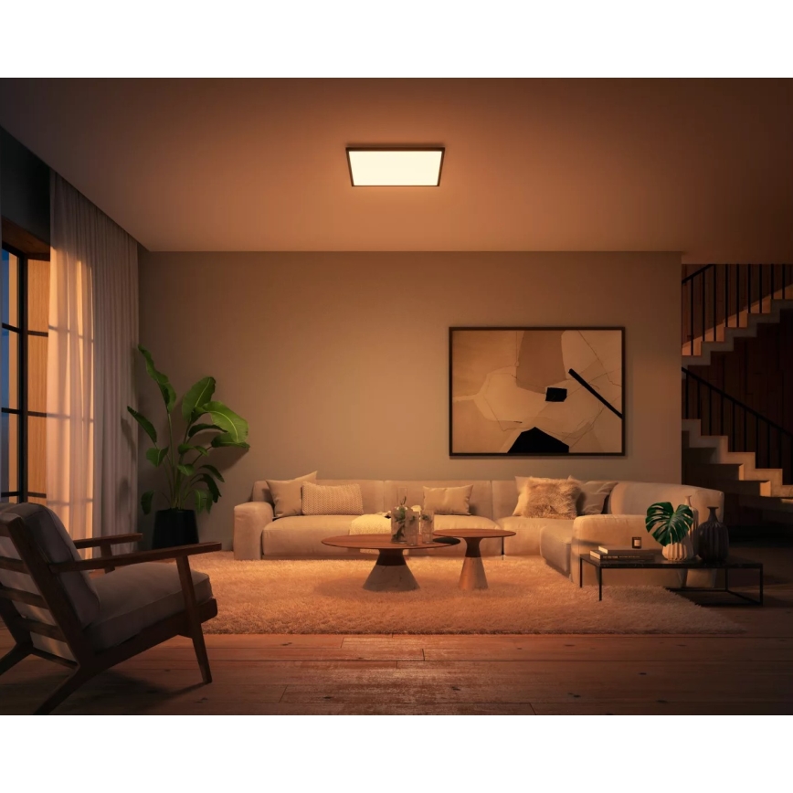 Philips - LED Prigušiva stropna svjetiljka Hue AURELLE LED/39W/230V + daljinski upravljač