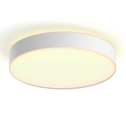 Philips - LED Prigušiva stropna svjetiljka Hue LED/33,5W/230V 2200-6500K pr. 425 mm bijela + daljinski upravljač