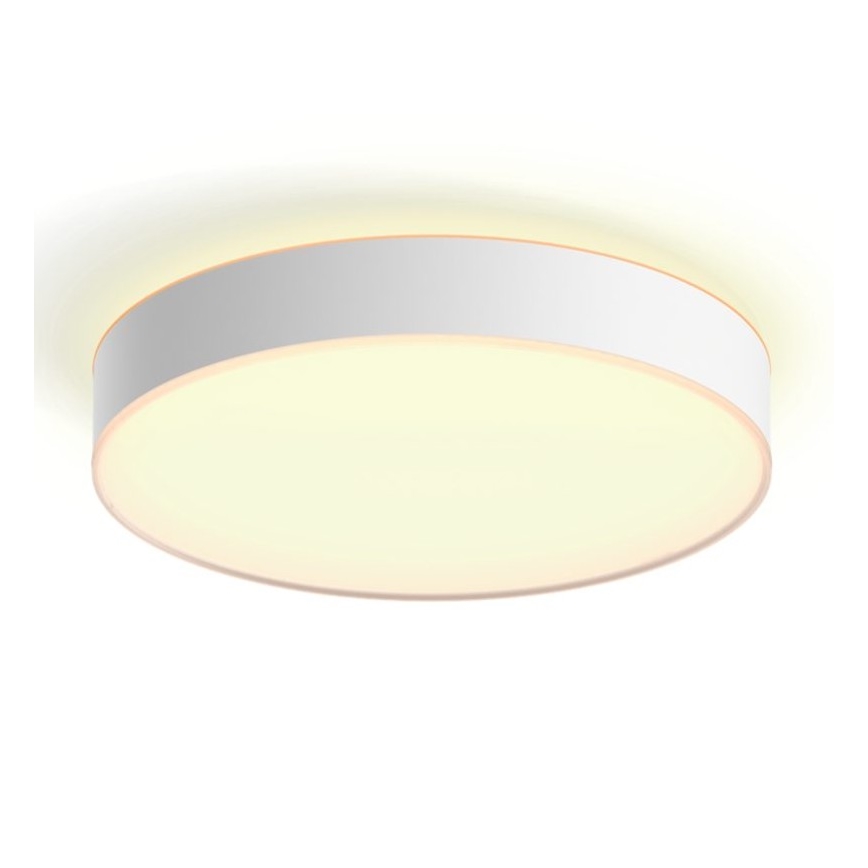 Philips - LED Prigušiva stropna svjetiljka Hue LED/33,5W/230V 2200-6500K pr. 425 mm bijela + daljinski upravljač