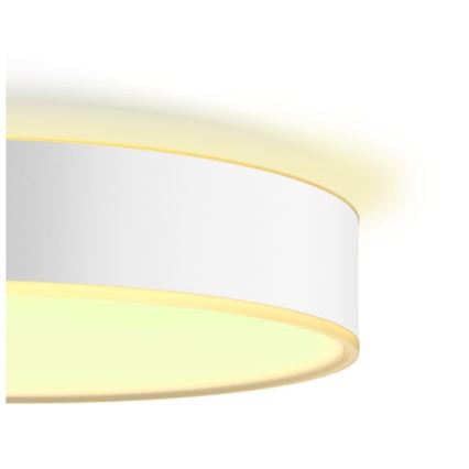 Philips - LED Prigušiva stropna svjetiljka Hue LED/33,5W/230V 2200-6500K pr. 425 mm bijela + daljinski upravljač