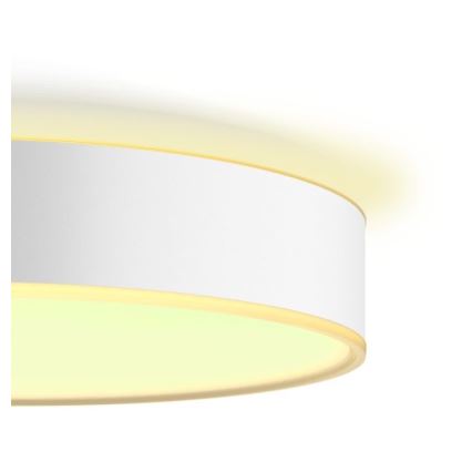 Philips - LED Prigušiva stropna svjetiljka Hue LED/19,2W/230V 2200-6500K pr. 381 mm bijela + daljinski upravljač