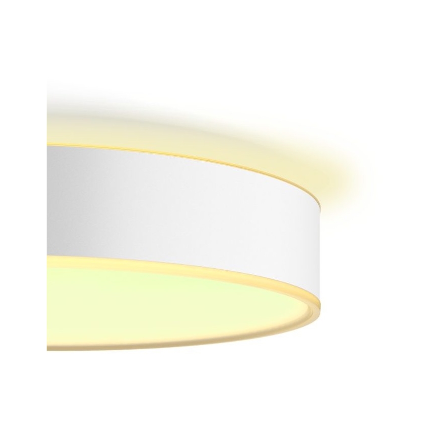 Philips - LED Prigušiva stropna svjetiljka Hue LED/19,2W/230V 2200-6500K pr. 381 mm bijela + daljinski upravljač