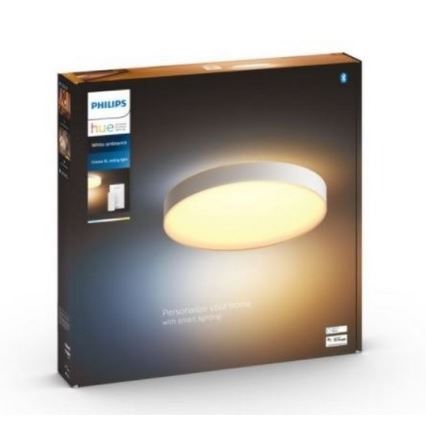 Philips - LED Prigušiva stropna svjetiljka Hue LED/48W/230V 2200-6500K pr. 551 mm bijela + daljinski upravljač