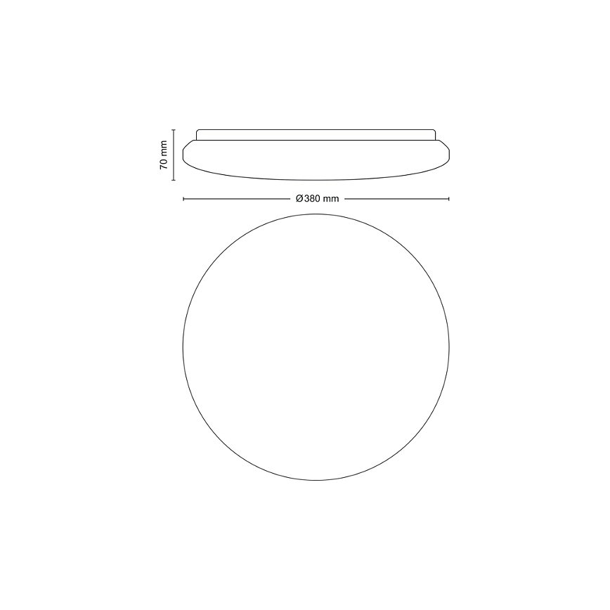 Philips - LED Prigušiva stropna svjetiljka LED/24W/230V 2700-6500K + daljinski upravljač