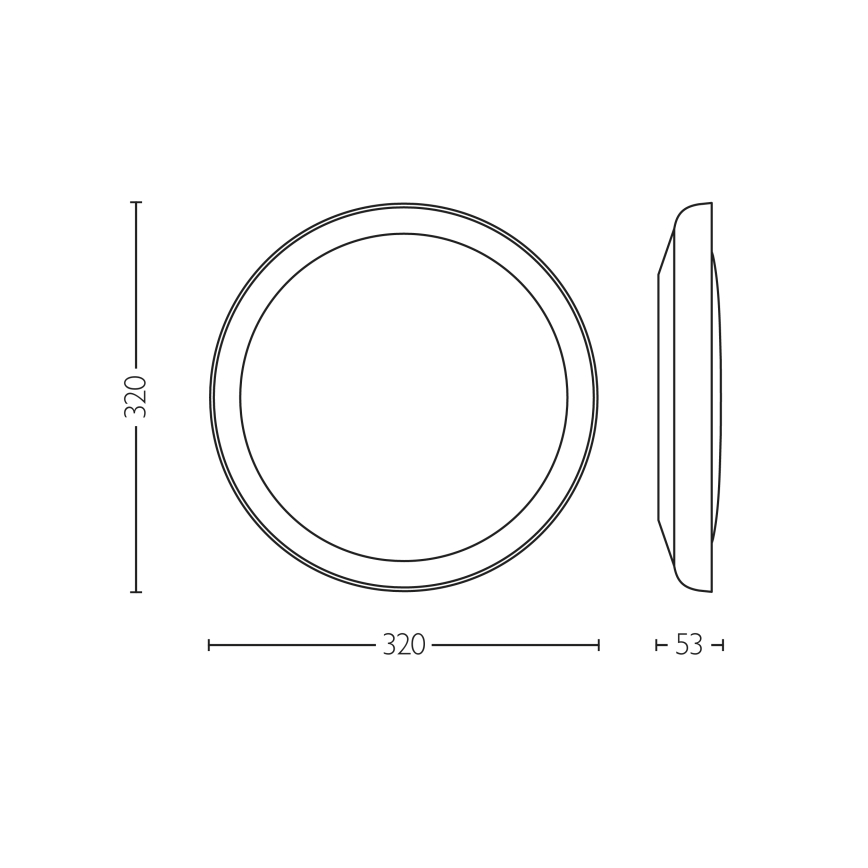 Philips - LED Prigušiva stropna svjetiljka PEBBLO SCENE SWITCH LED/10W/230V 2700K crna