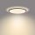 Philips - LED Prigušiva stropna svjetiljka SCENE SWITCH LED/18W/230V pr. 30 cm 2700K crna