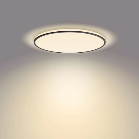 Philips - LED Prigušiva stropna svjetiljka SCENE SWITCH LED/36W/230V pr. 50 cm 2700K crna