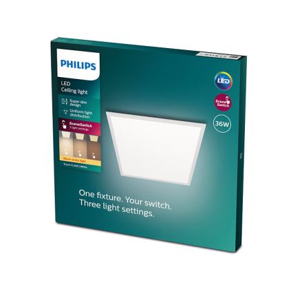 Philips - LED Prigušiva stropna svjetiljka SCENE SWITCH LED/36W/230V 2700K