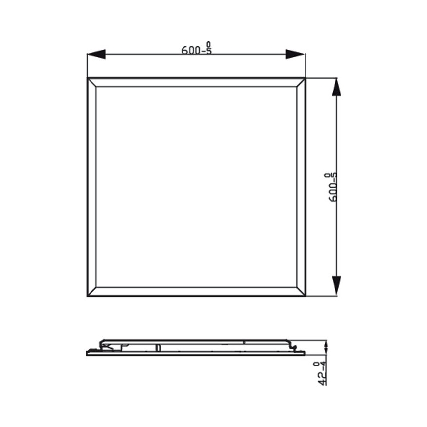 Philips - LED Prigušiva stropna svjetiljka SCENE SWITCH LED/36W/230V 2700K