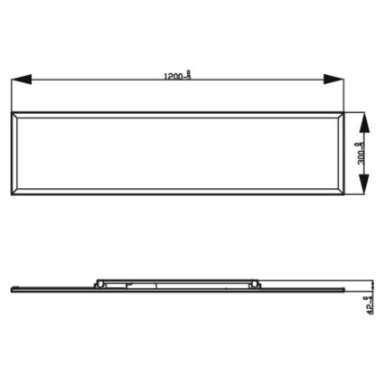 Philips - LED Prigušiva stropna svjetiljka SCENE SWITCH LED/36W/230V 4000K