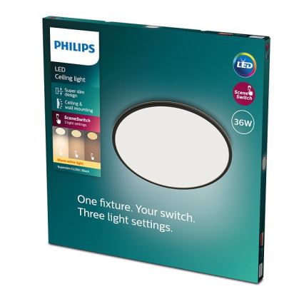 Philips - LED Prigušiva stropna svjetiljka SCENE SWITCH LED/36W/230V