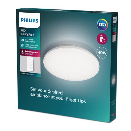 Philips - LED Prigušiva stropna svjetiljka LED/40W/230V 2700-6500K + daljinski upravljač