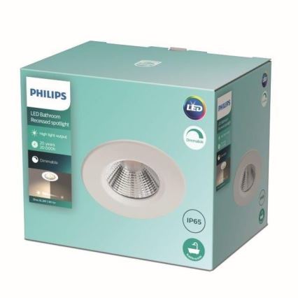 Philips - LED Prigušiva svjetiljka za kupaonicu LED/5,5W/230V 2700K IP65