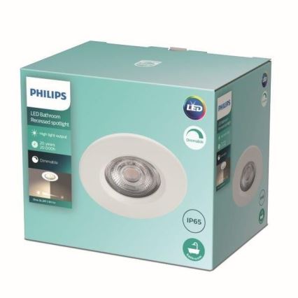 Philips - LED Prigušiva svjetiljka za kupaonicu LED/5W/230V 2700K IP65