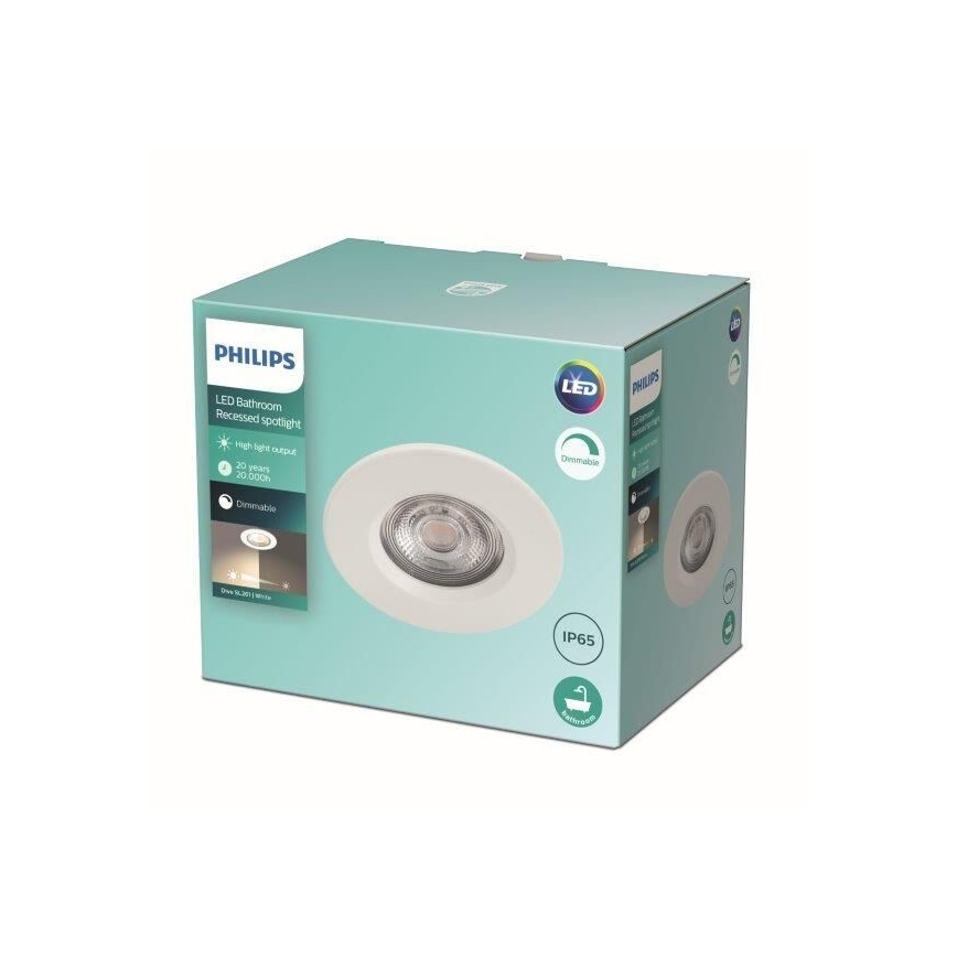 Philips - LED Prigušiva svjetiljka za kupaonicu LED/5W/230V 2700K IP65