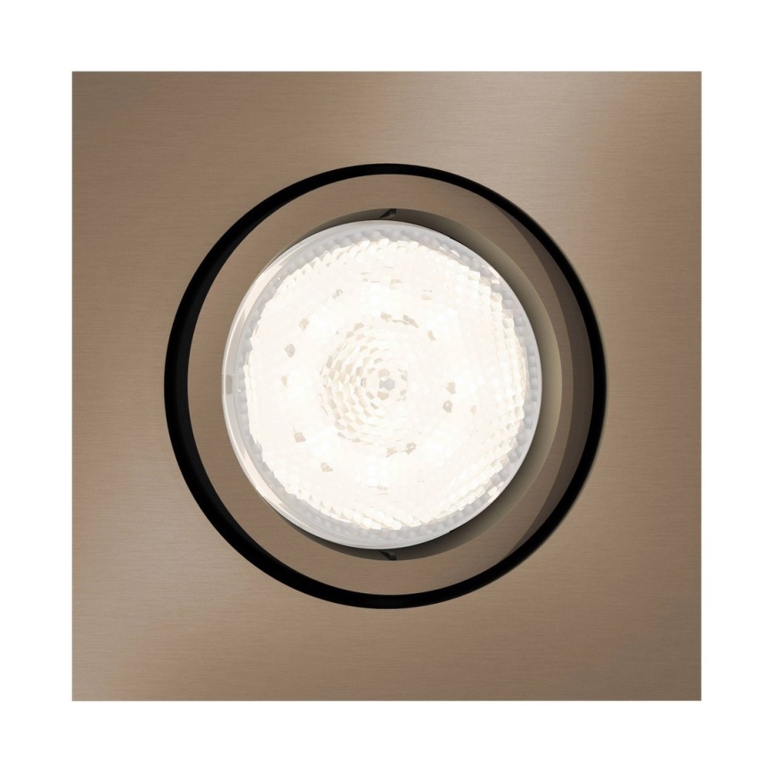 Philips 50391/05/P0 - LED Prigušiva ugradbena svjetiljka za kupaonicu SHELLBARK LED/4,5W/230V