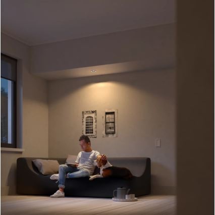 Philips - LED Prigušiva ugradbena svjetiljka Hue MILLISKIN 1xGU10/4,2W/230V 2200-6500K bijela
