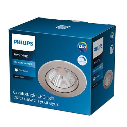 Philips - LED Prigušiva ugradbena svjetiljka LED/5,5W/230V