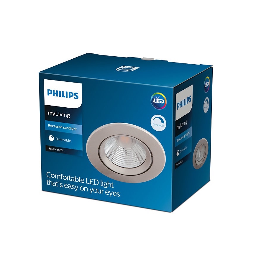 Philips - LED Prigušiva ugradbena svjetiljka LED/5,5W/230V