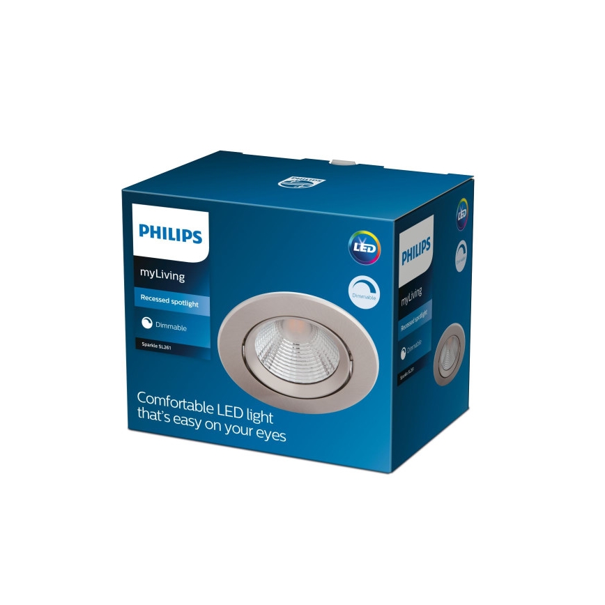 Philips - LED Prigušiva ugradbena svjetiljka SPARKLE LED/5,5W/230V