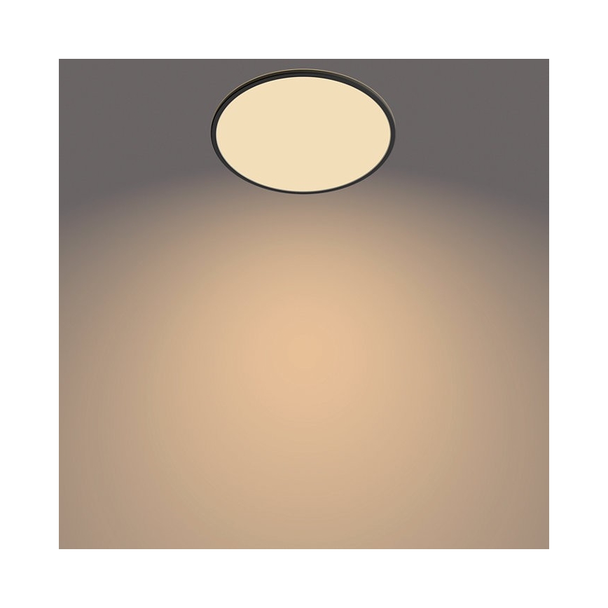 Philips - LED Prigušiva vanjska svjetiljka SUPERSLIM SCENE SWITCH LED/15W/230V IP54 crna