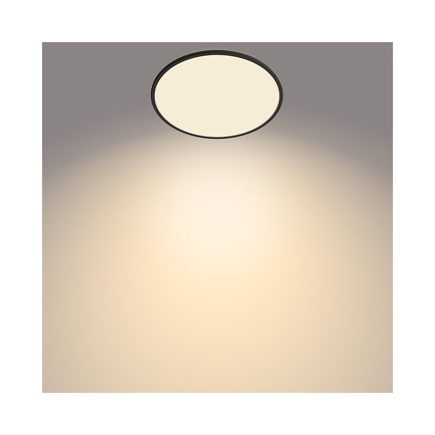 Philips - LED Prigušiva vanjska svjetiljka SUPERSLIM SCENE SWITCH LED/15W/230V IP54 crna