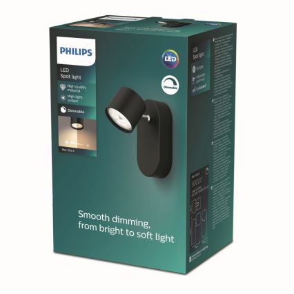 Philips - LED prigušiva zidna reflektorska svjetiljka LED/4,5W/230V