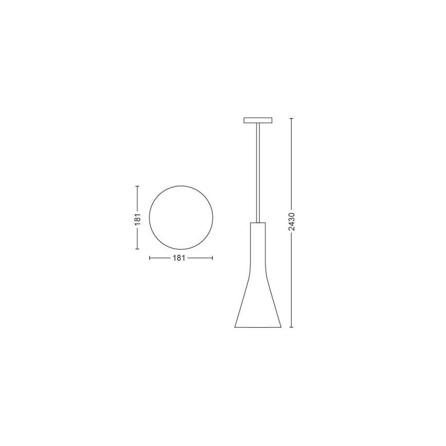 Philips - LED Prigušivi luster na sajli Hue EXPLORE 1xE27/6W/230V 2200-6500K