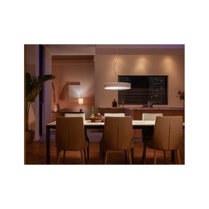 Philips - LED Prigušivi luster na sajli Hue LED/33,5W/230V 2200-6500K bijela + daljinski upravljač