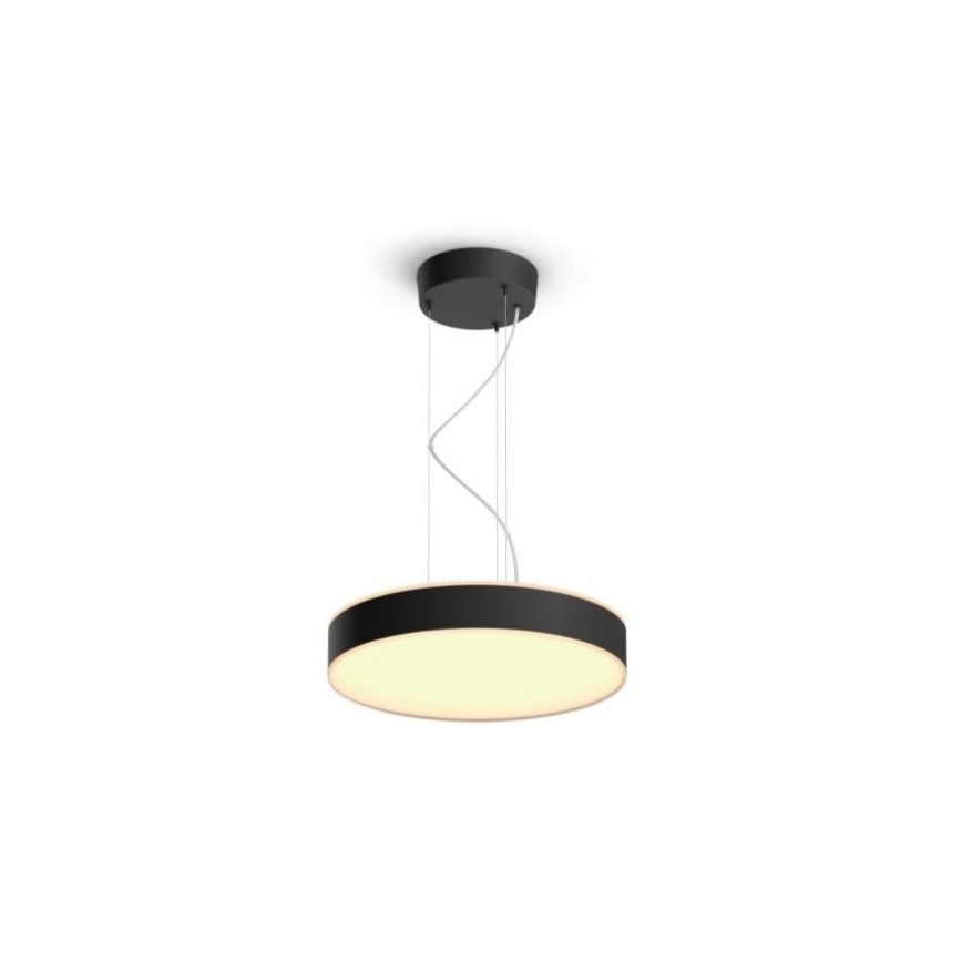 Philips - LED Prigušivi luster na sajli Hue LED/33,5W/230V 2200-6500K crna + daljinski upravljač