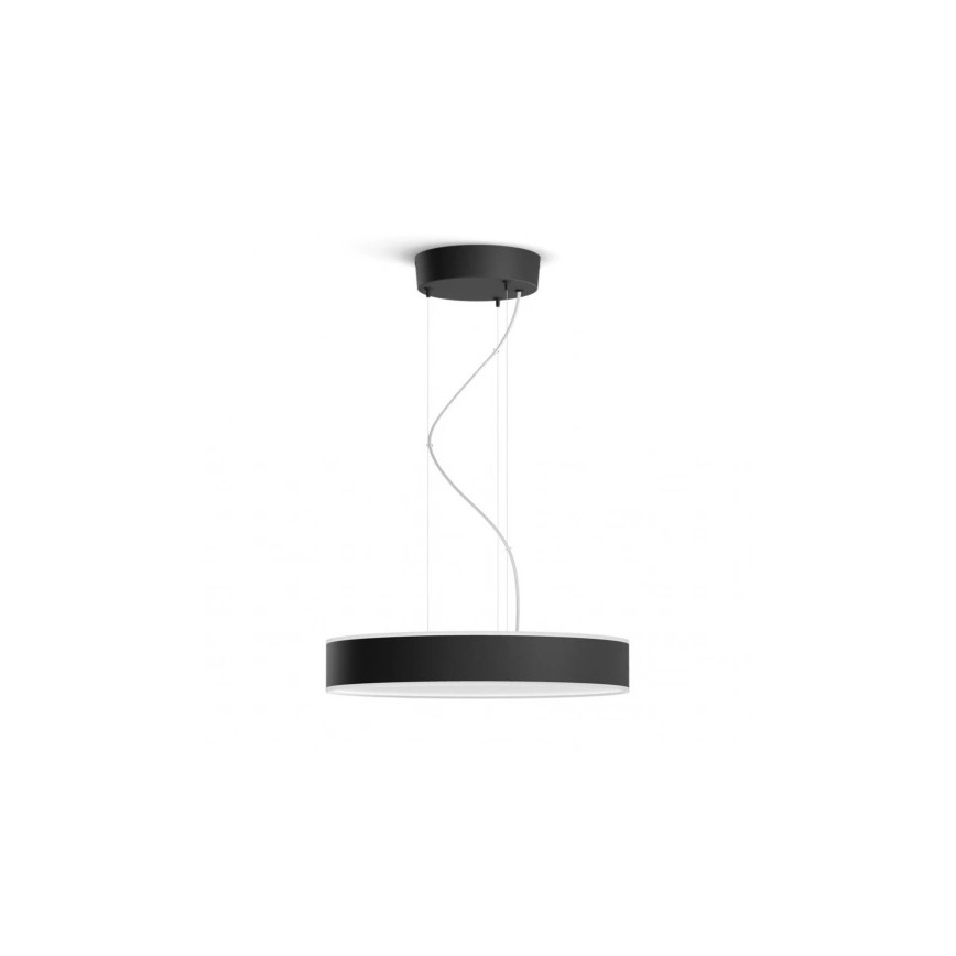 Philips - LED Prigušivi luster na sajli Hue LED/33,5W/230V 2200-6500K crna + daljinski upravljač