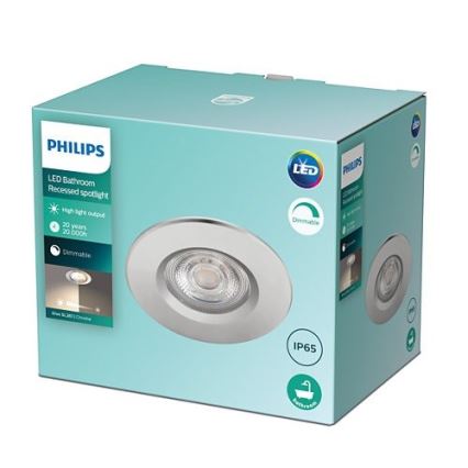 Philips - LED prigušivo kupaonsko ugradno svjetlo DIVE LED/5W/230V IP65
