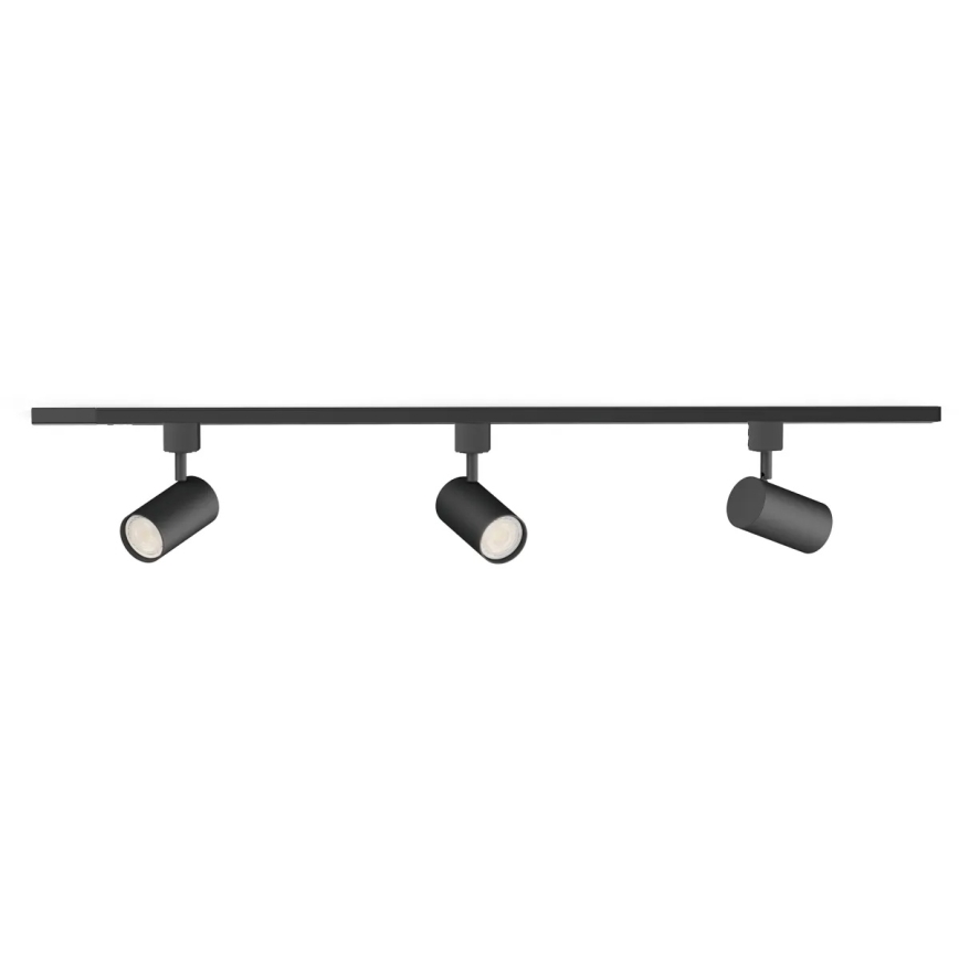 Philips - LED prigušivo reflektorsko svjetlo za tračni sustav EASYLINK 3xGU10/6,2W/230V 2200-2700K 1m crno