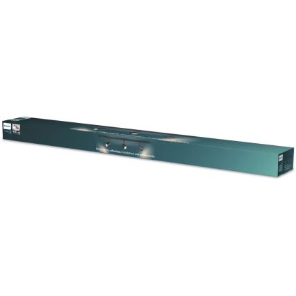 Philips - LED prigušivo reflektorsko svjetlo za tračni sustav EASYLINK 3xGU10/6,2W/230V 2200-2700K 1m crno