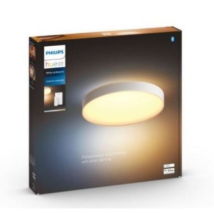 Philips - LED prigušiva stropna svjetiljka Hue LED/48W/230V 2200-6500K promjer 551 mm bijela + daljinski upravljač