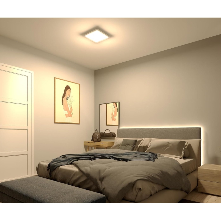 Philips - LED prigušivo stropno svjetlo LED/15W/230V 2700K 39,5x39,5 cm