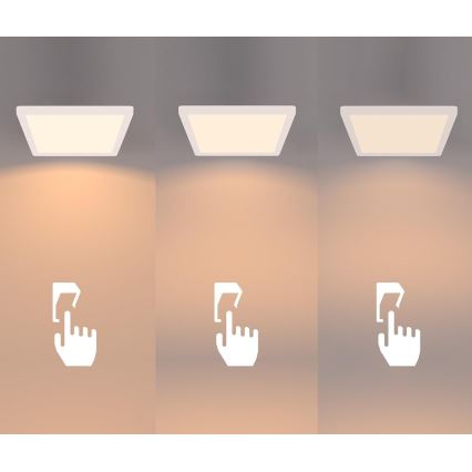 Philips - LED prigušivo stropno svjetlo LED/15W/230V 2700K 39,5x39,5 cm