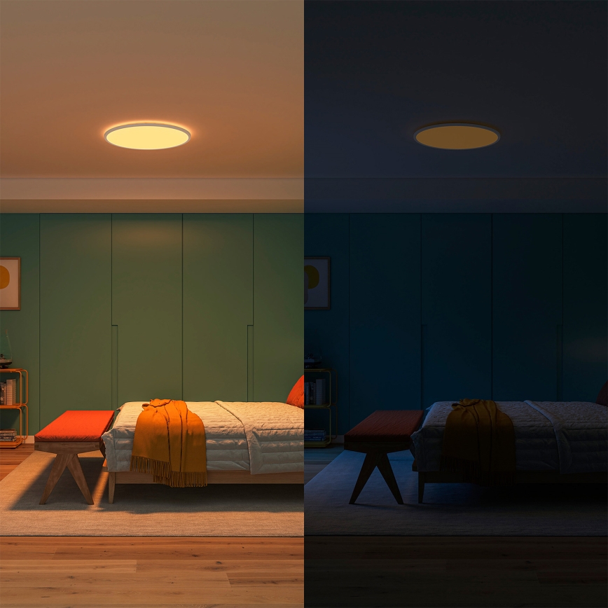 Philips - LED prigušivo stropno svjetlo SUPERSLIM LED/32W/230V 2700-6500K Wi-Fi
