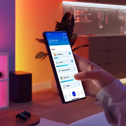 Philips - LED prigušivo stropno svjetlo SUPERSLIM LED/32W/230V 2700-6500K Wi-Fi