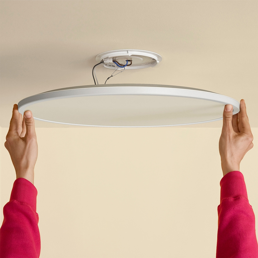 Philips - LED prigušivo stropno svjetlo SUPERSLIM LED/32W/230V 2700-6500K Wi-Fi