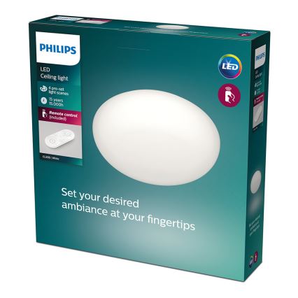 Philips - Prigušivo LED stropno svjetlo LED/23W/230V + daljinski upravljač