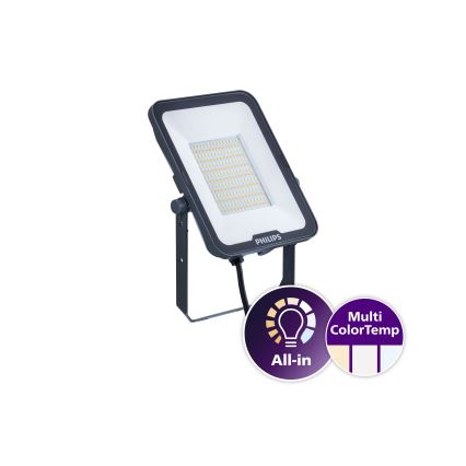Philips - LED Reflektor LEDINAIRE ALL-IN LED/70W/230V 3000/4000/6500K IP65 antracit