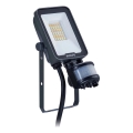 Philips - LED reflektor s detektorom pokreta i sumraka LEDINAIRE ALL-IN LED/10W/230V 3000/4000/6500K IP65