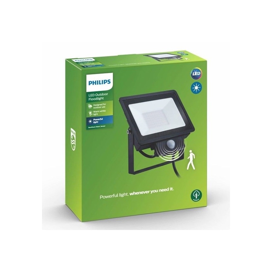 Philips - LED Reflektor sa senzorom DECOFLOOD LED/20W/230V IP65