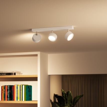 Philips - LED Reflektorska svjetiljka 3xLED/5,5W/230V bijela
