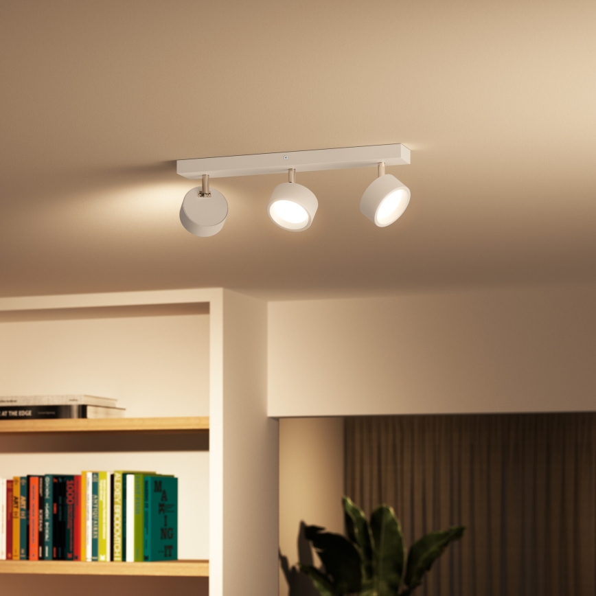 Philips - LED Reflektorska svjetiljka 3xLED/5,5W/230V bijela