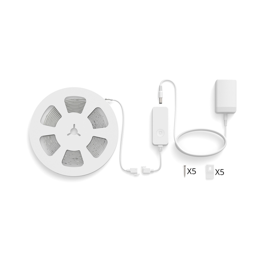 Philips - LED RGB podesiva traka SMART STRIP 5m LED/7W/230V 2200-6500K Wi-Fi