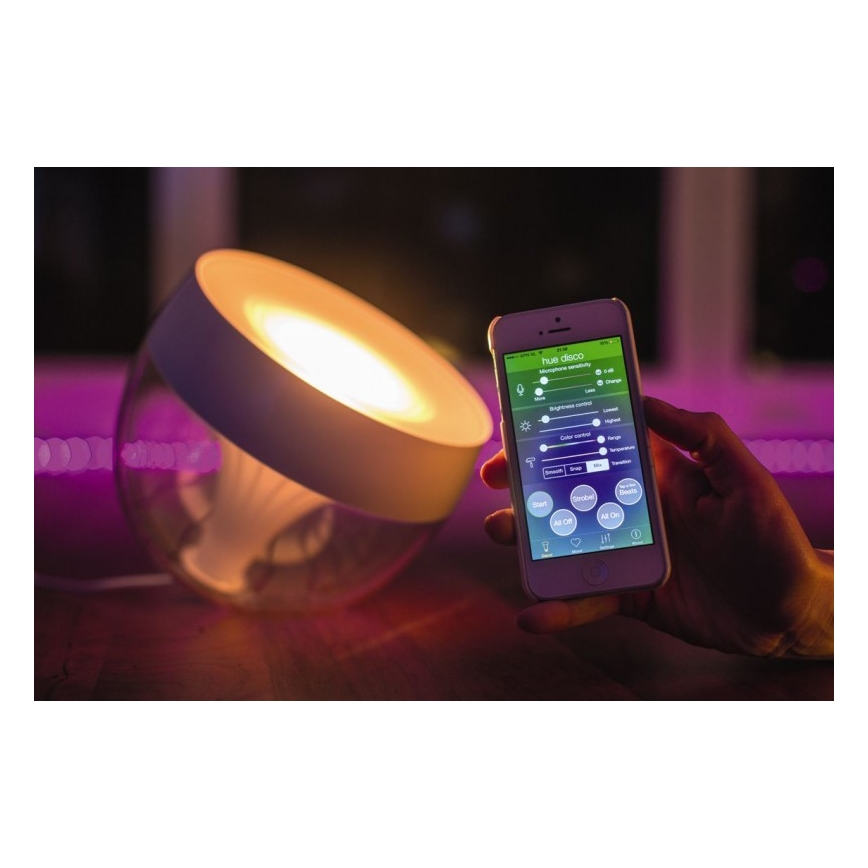 Philips - LED RGB Prigušiva stolna lampa Hue IRIS LED/8,2W/230V 2000-6500K bijela